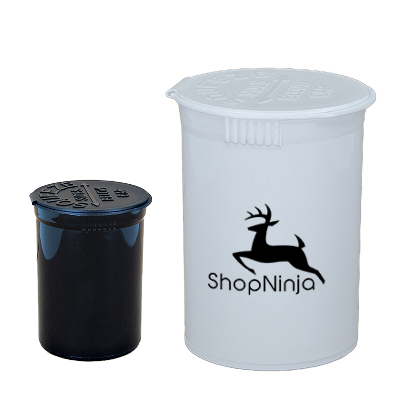 7 gram Squeezetop Child-resistant Vial Container