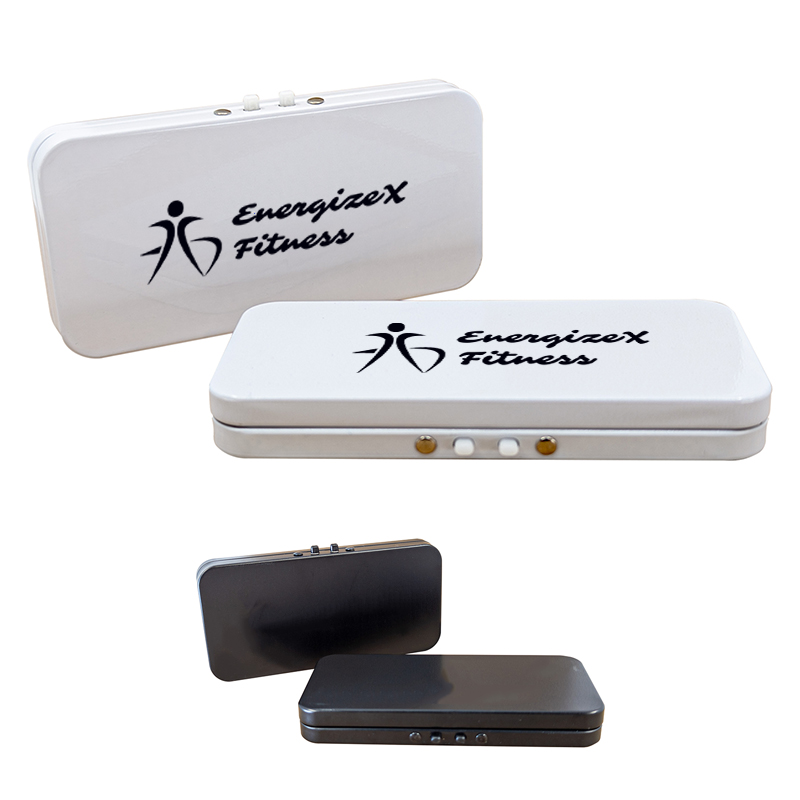 Child Resistant Joint Edible Hinged Tin Box