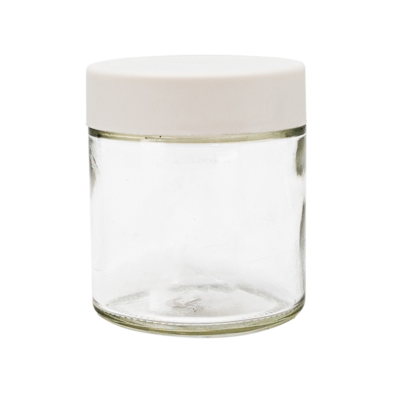 3 oz Clear Glass Jar