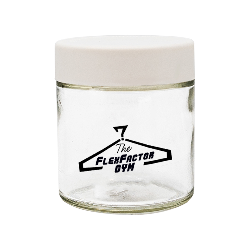 3 oz Clear Glass Jar