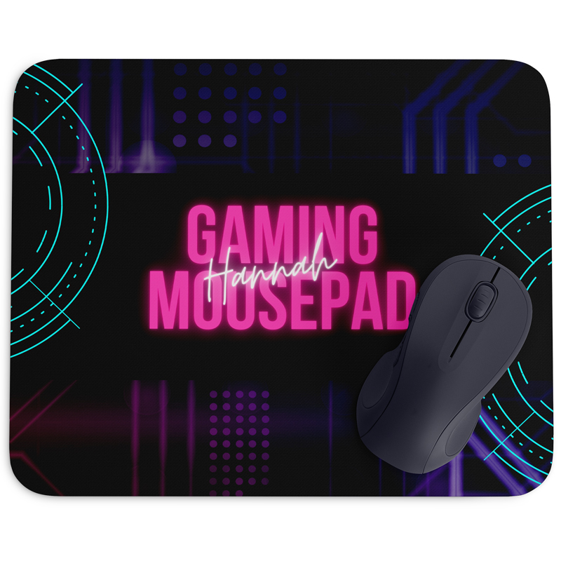 6 in h X 8 in w Classic Rectangle Mousepad