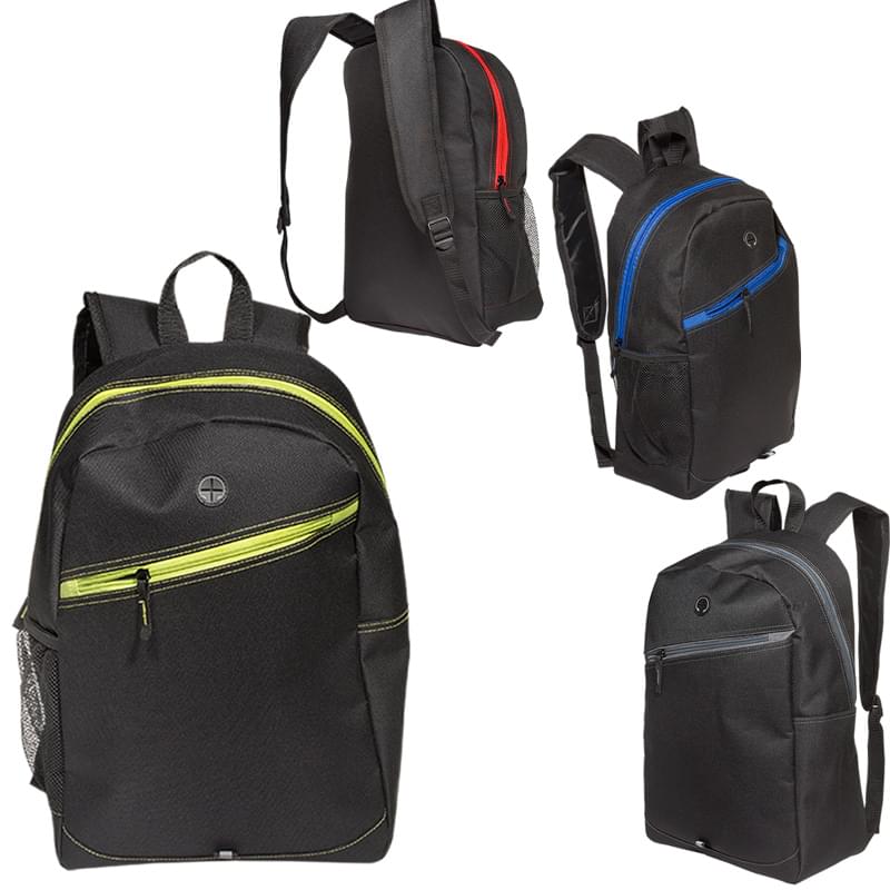 Polyester Zip Fastening Tech Backpack