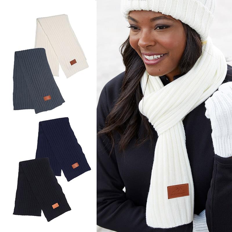 LeemanÂ™ Acrylic Rib Knit Scarf