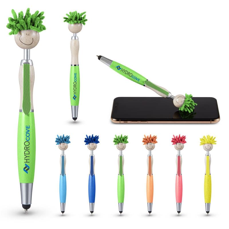 MopToppers&reg; Wheat Straw Screen Cleaner with Stylus Pen
