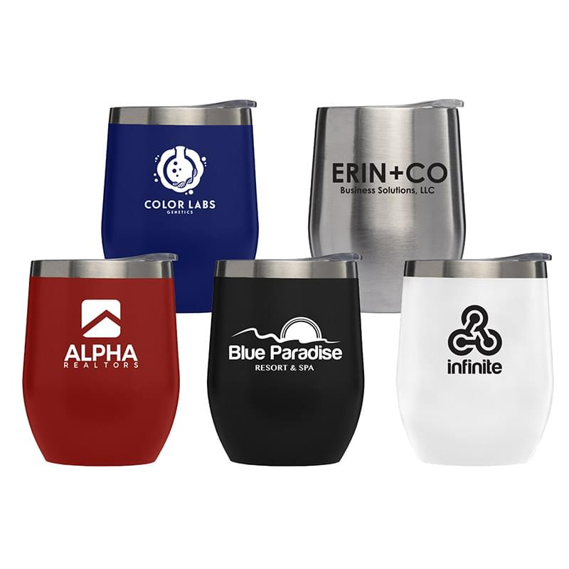 11 oz Double-Wall Stainless Wine Cup
