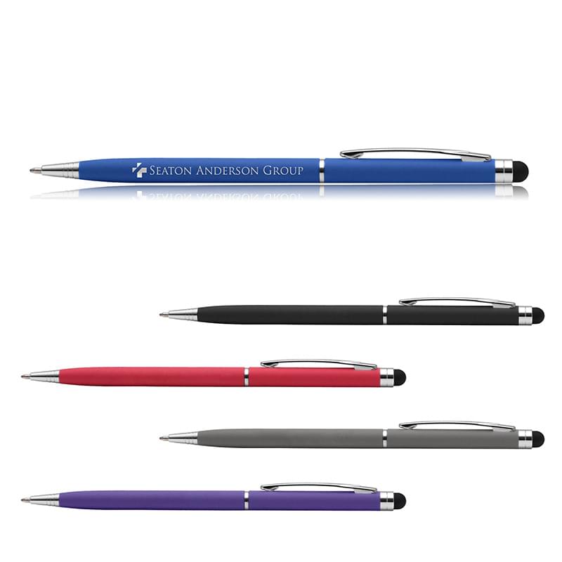 Minnelli Softy w/ Stylus Laser Engraved Metal Pen