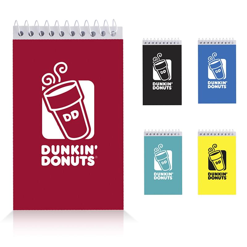 Full Color Spiral Flip Pad (3 in x5 in) (Digital Full Color)