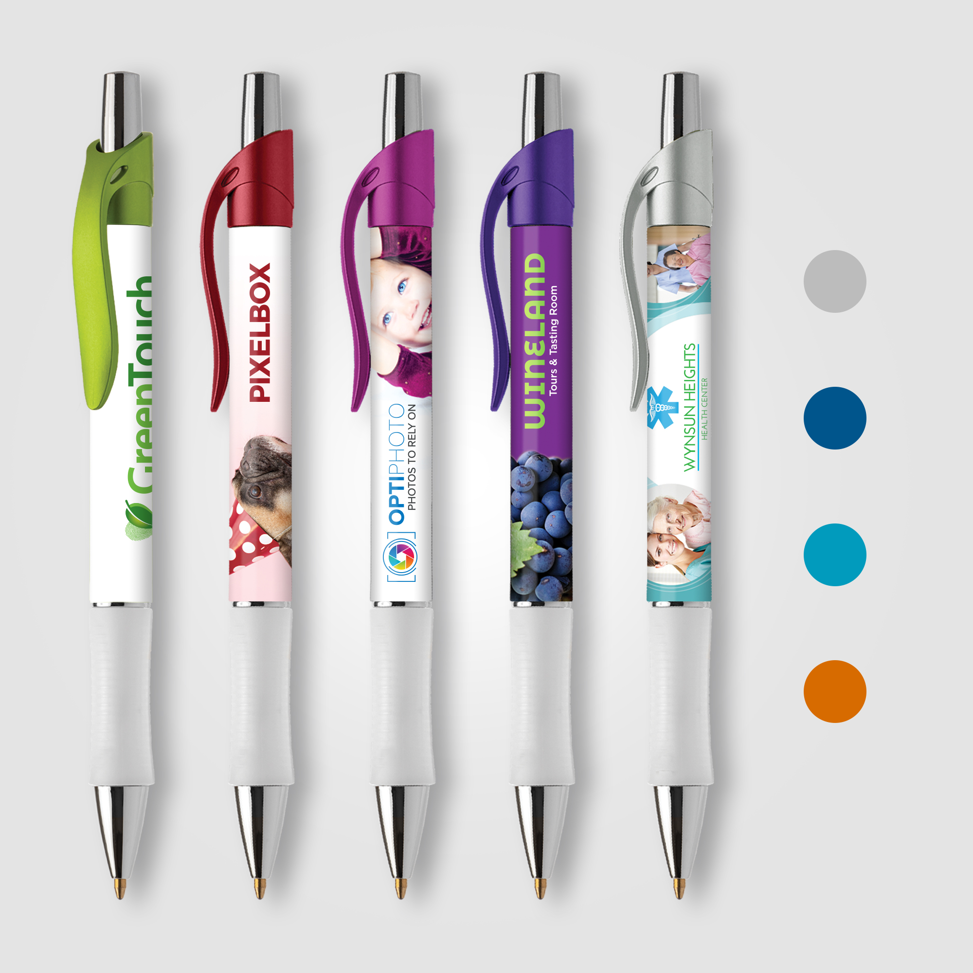 White/Blue/Magenta