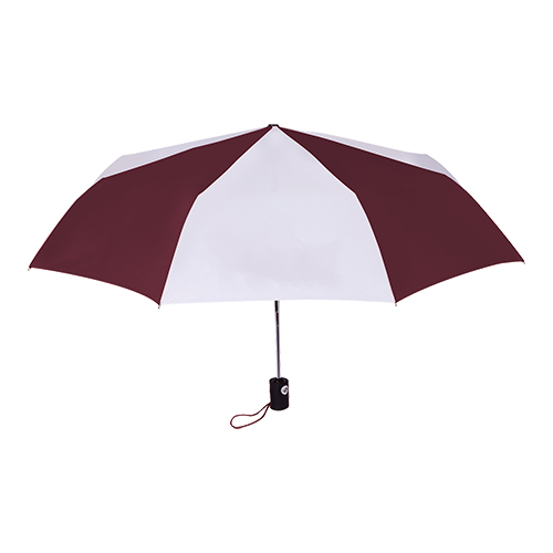 Maroon/White