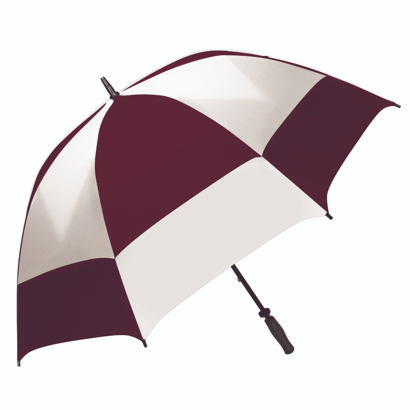 Maroon/White