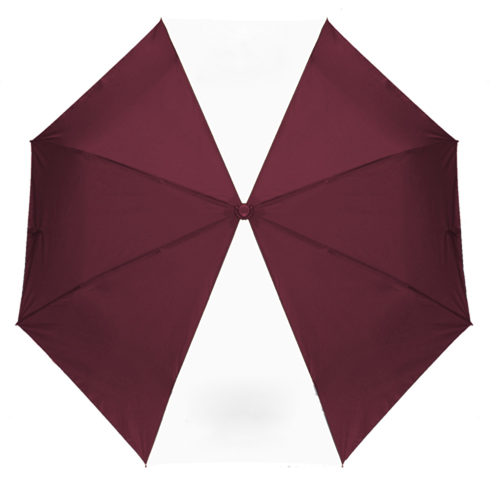 Maroon/White