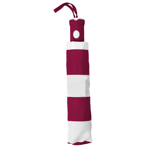 Cabana Stripe Auto Open Folding Umbrella