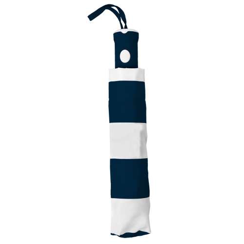 Cabana Stripe Auto Open Folding Umbrella