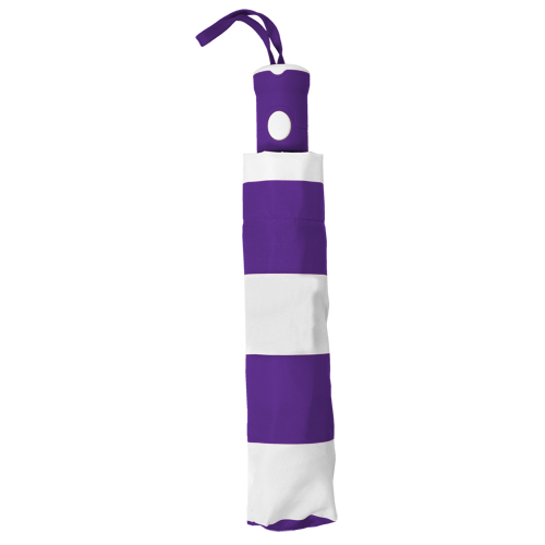 Cabana Stripe Auto Open Folding Umbrella