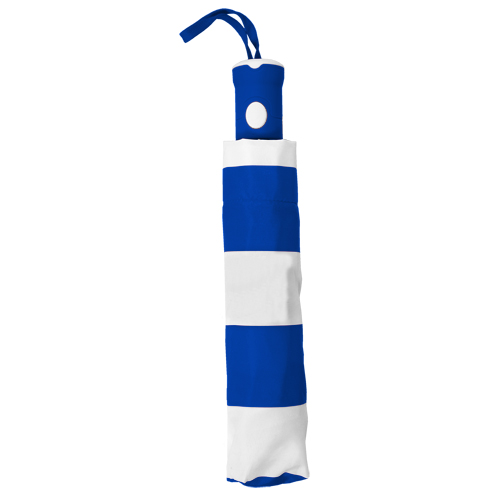Cabana Stripe Auto Open Folding Umbrella