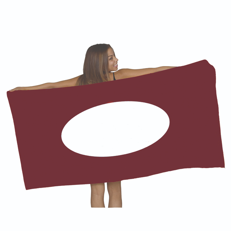 Maroon/White