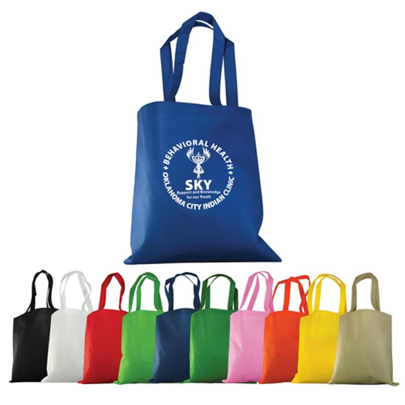 Non-Woven (15 in W x 16 in H) Shopping Tote Bags