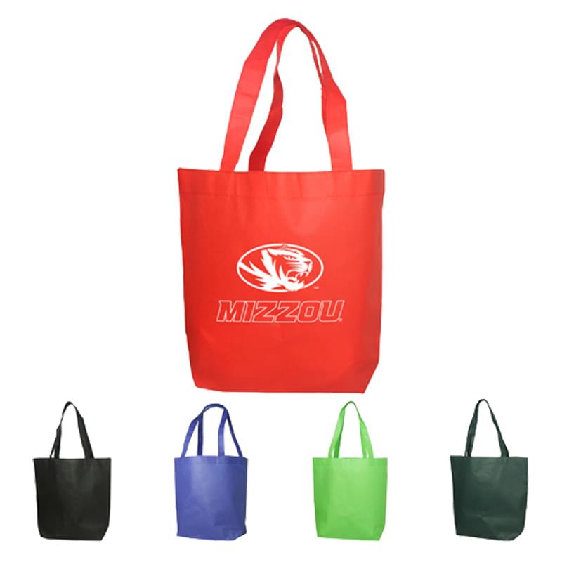 Non-Woven Shopping Tote Bags (15 in W x 13.5 in H x 4.25 in D)