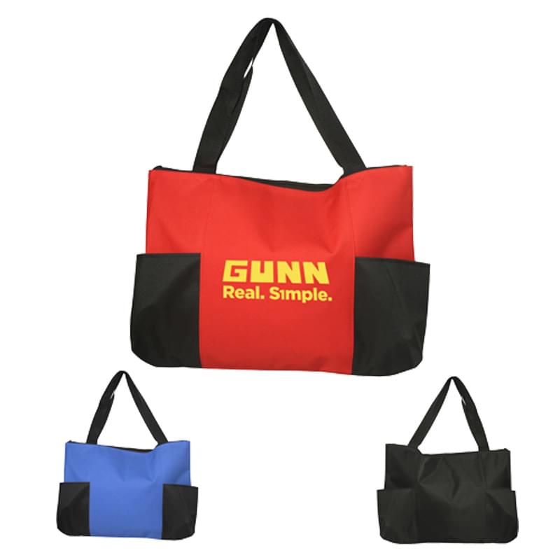 Zippered Tote Bags (19 in W x 14 in H)
