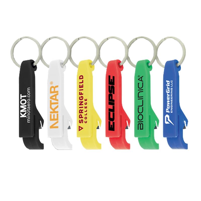 Bottle/Can Opener with Key Ring