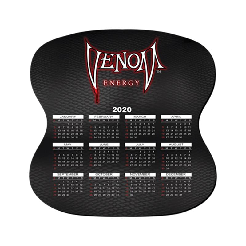 8 in x 8 in Hourglass Calendar Mouse Pad 1/16 in Rubber Base