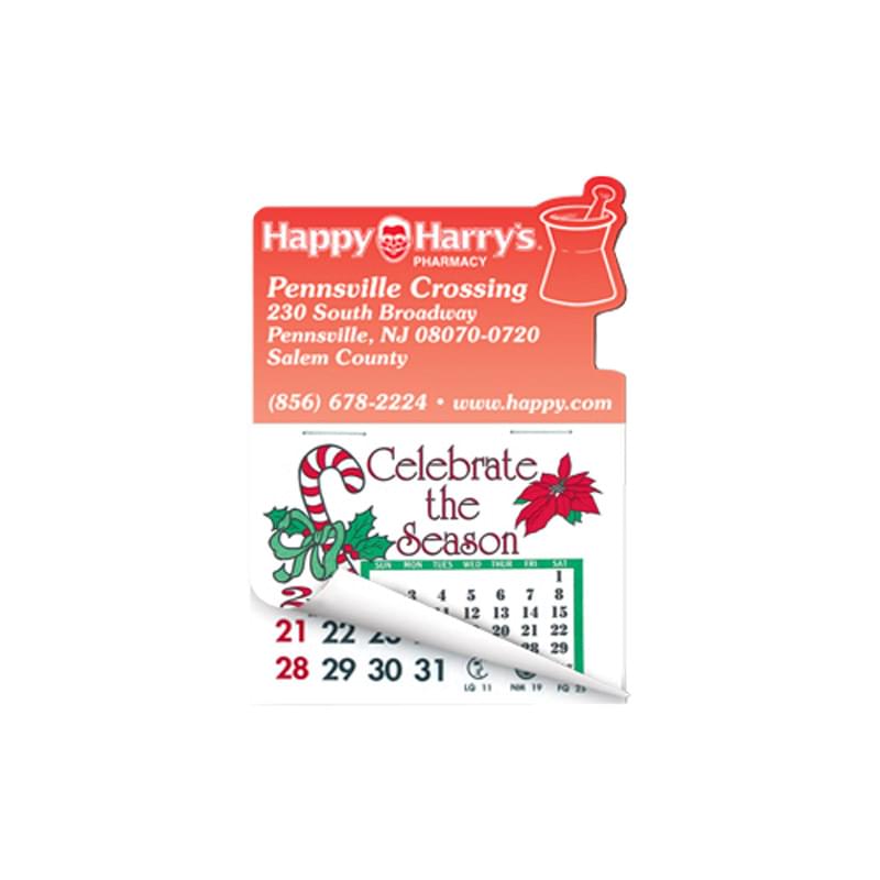 Mortar & Pestle Calendar Pad Sticker with Tear Away Calendar