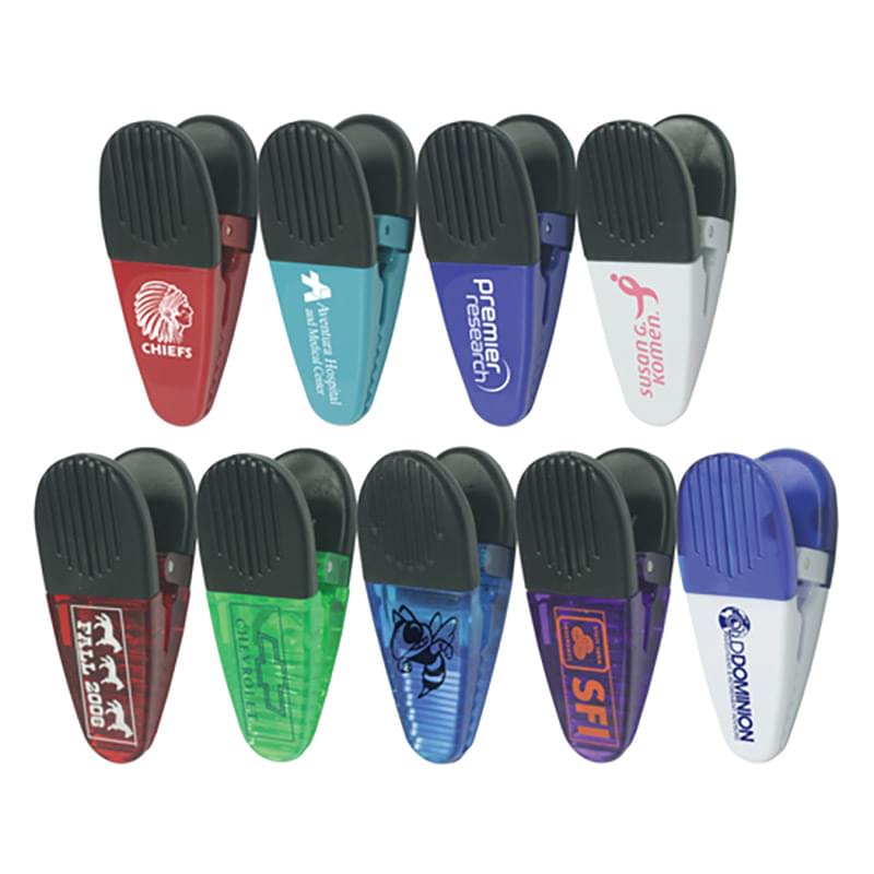 Translucent Magnet Power Clips (1 1/4 in x 3 1/2 in)