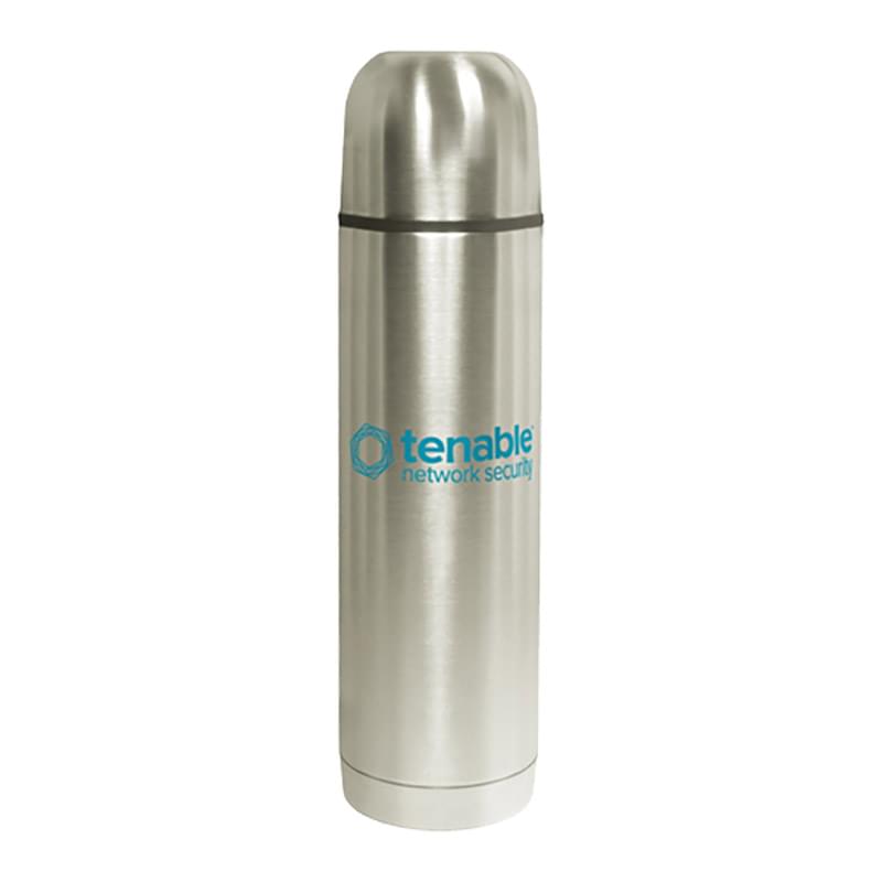 17 Oz Stainless Steel Custom Printed Vacuum Flask Bottle