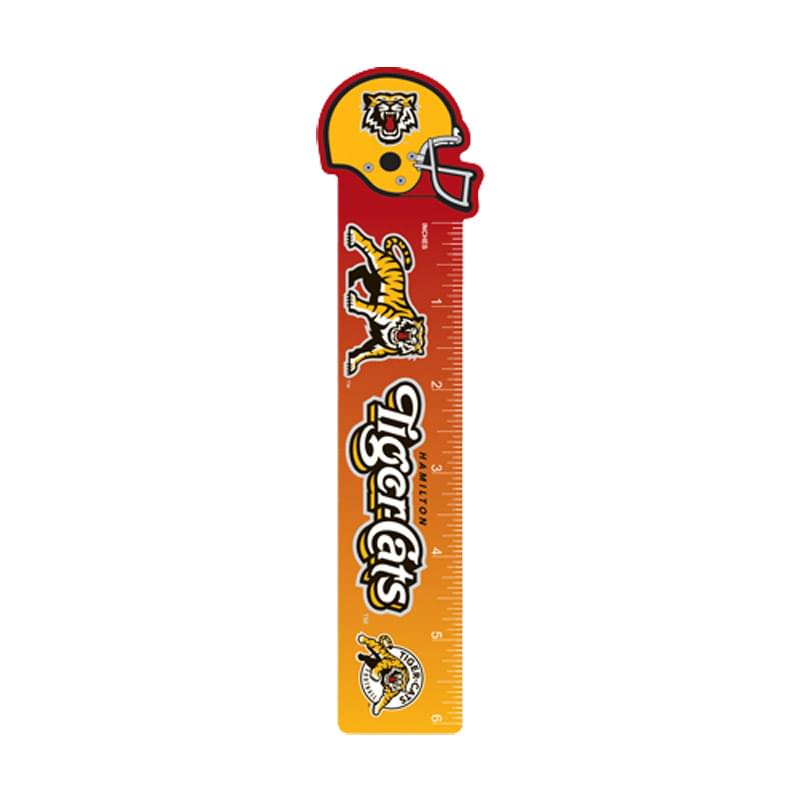 2 in x 8 in Football Helmet Custom Printed Bookmark