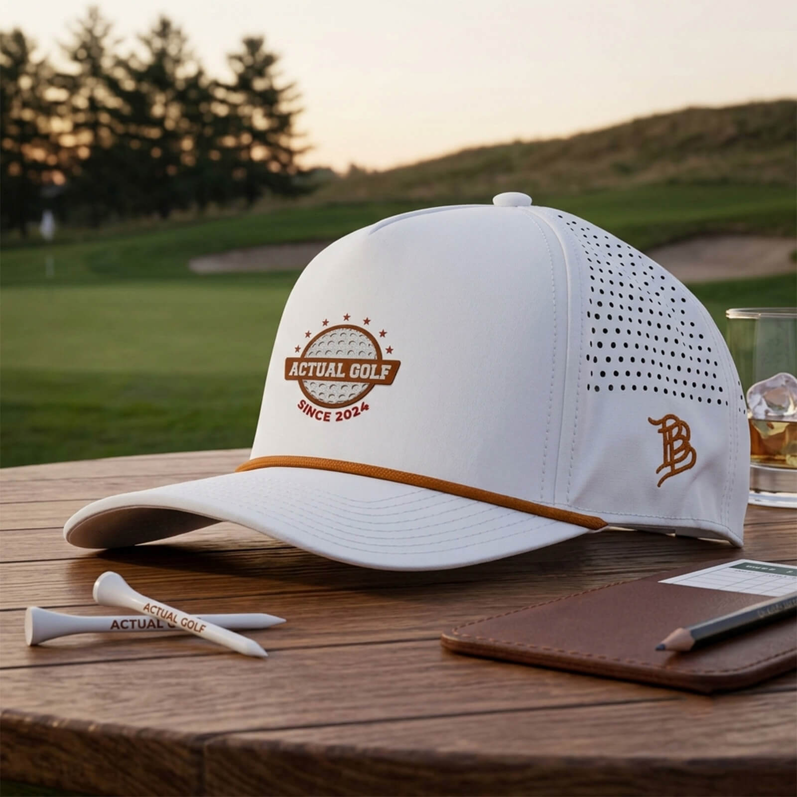 Water-Repellent Stretch Performance Cap