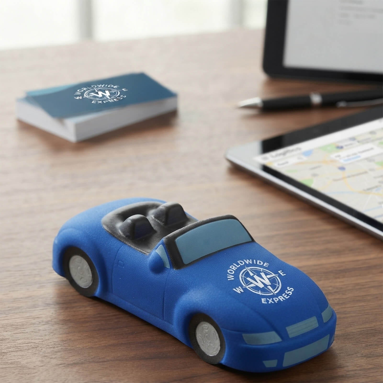 Convertible Sports Car Shape Stress Ball