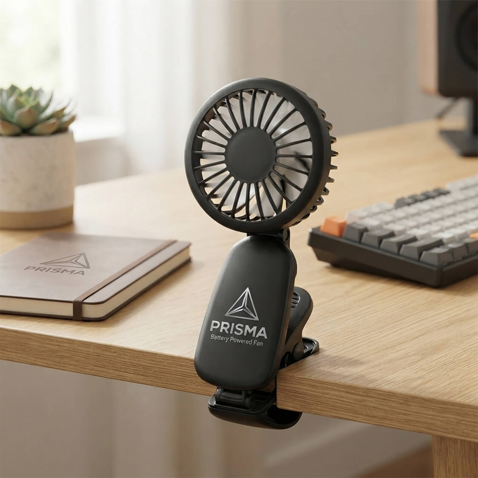 Prisma Battery Powered Clip On Fan