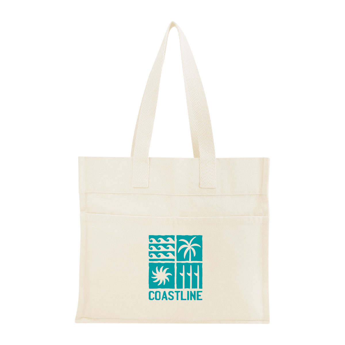 Aware 14 Oz. Recycled Cotton North/South Tote
