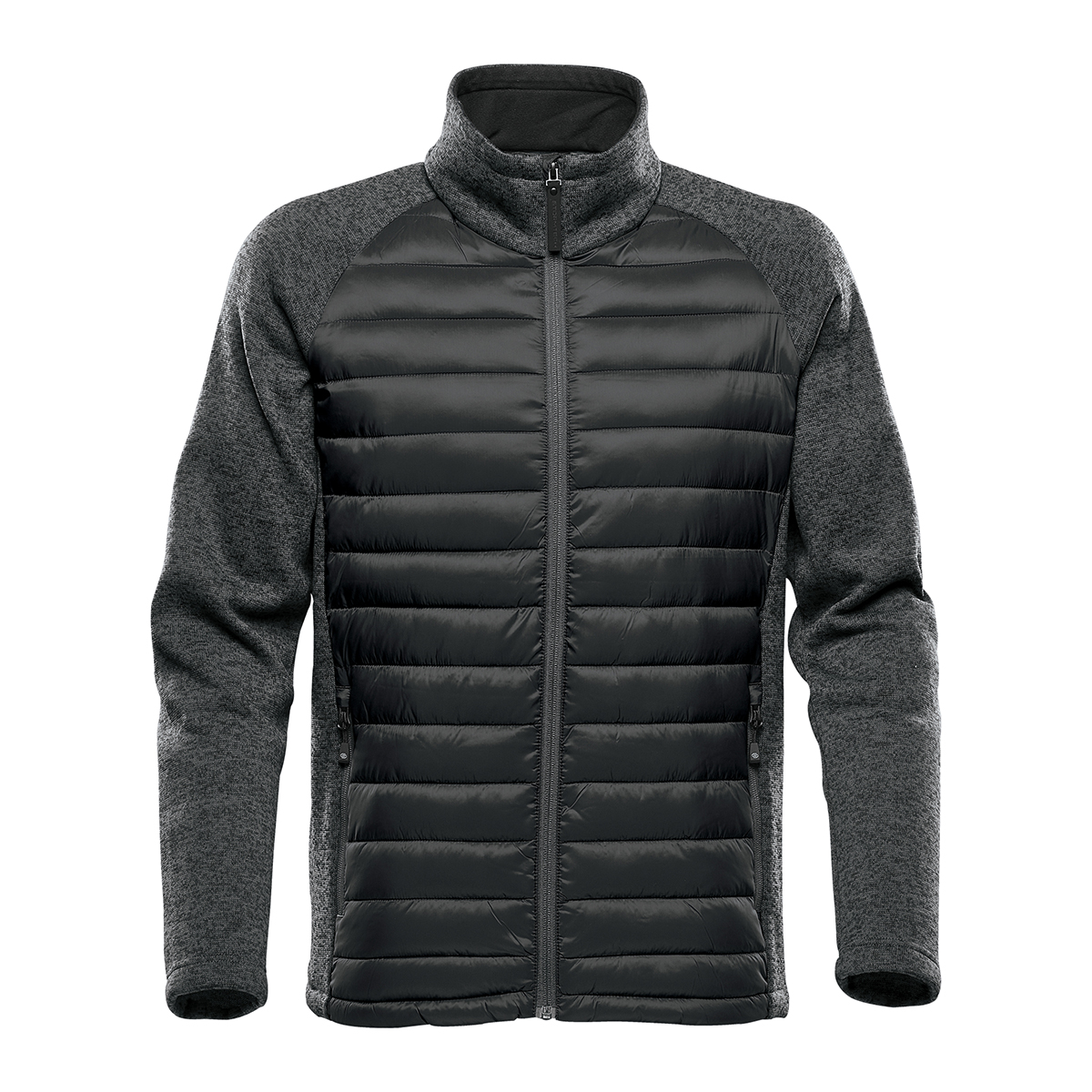 BLACK/DOLPHIN HEATHER