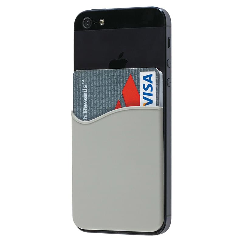 Silicone Card Sleeve for Mobile Phones