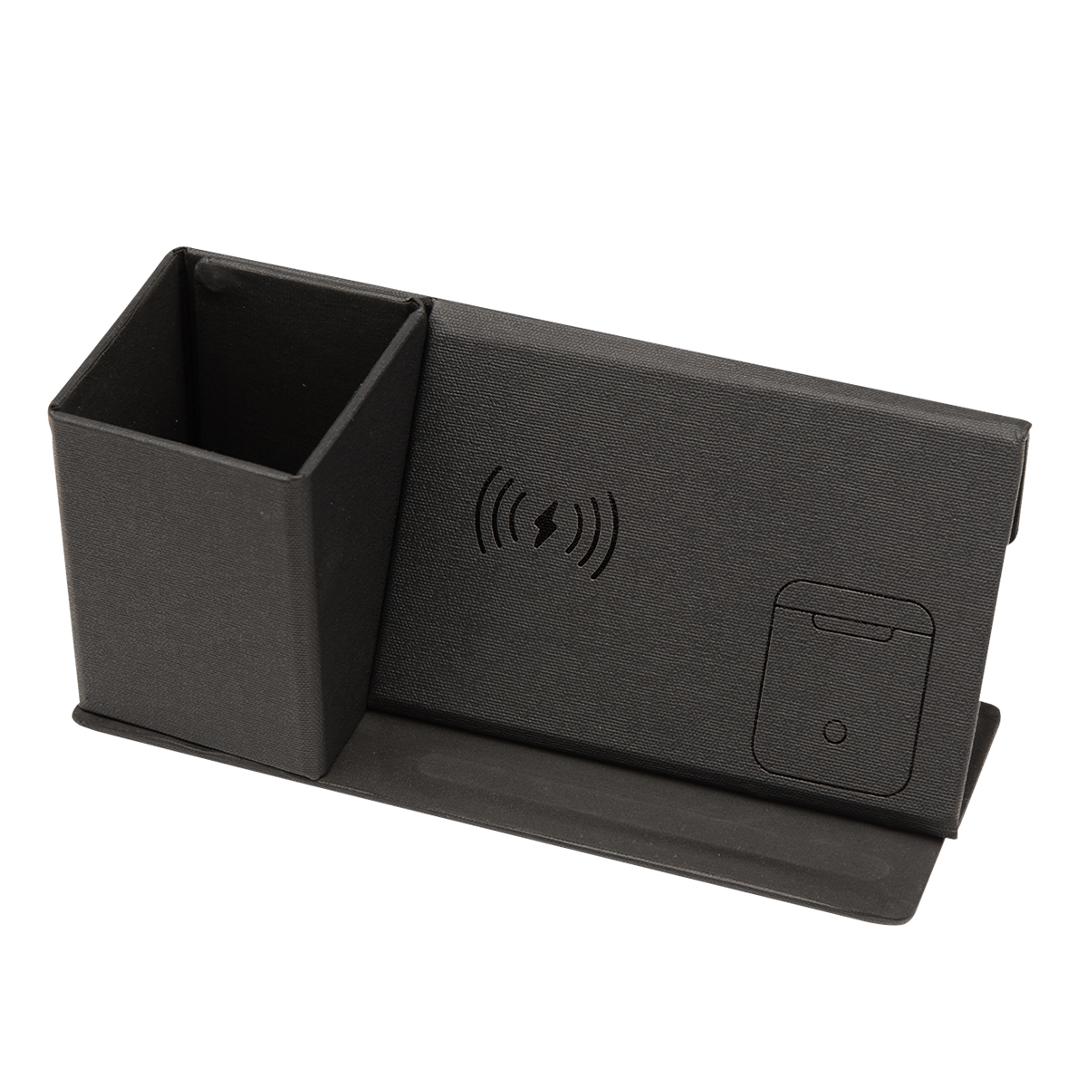 Wireless Charging Desk Organizer With Dry Erase Board