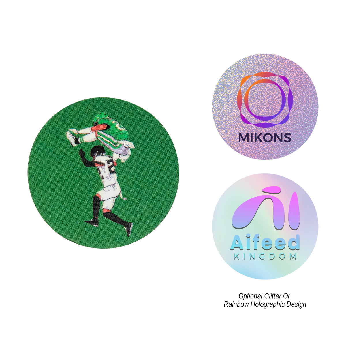 Acrylic Golf Ball Marker Circle