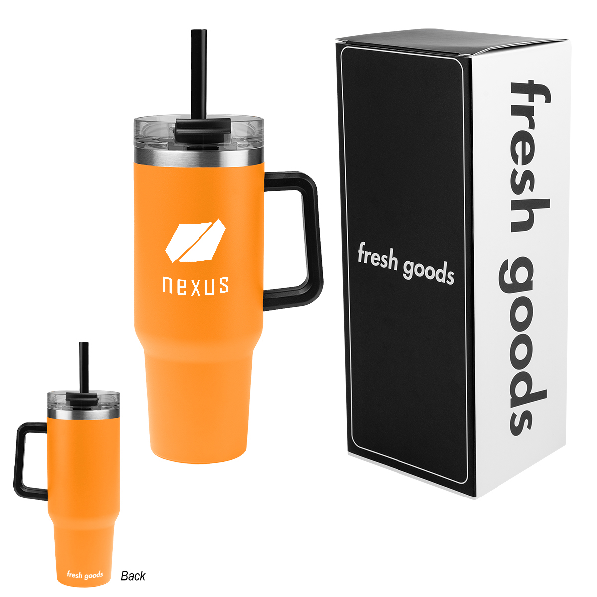 Fresh Goods 40 Oz. Intrepid Stainless Steel Tumbler