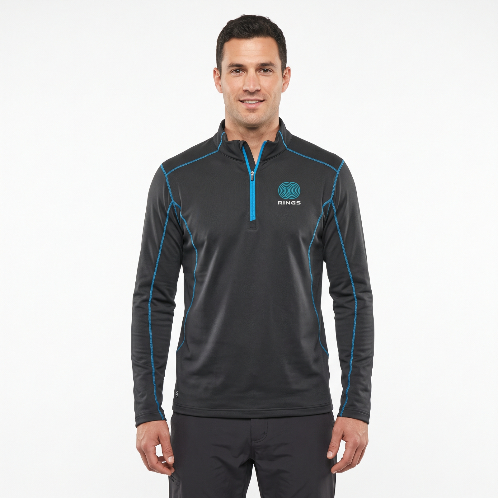 Men's Quarter-Zip Fleece Pullover