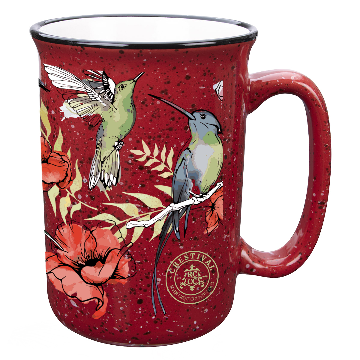 12 Oz. Full Color Tall Campfire Mug