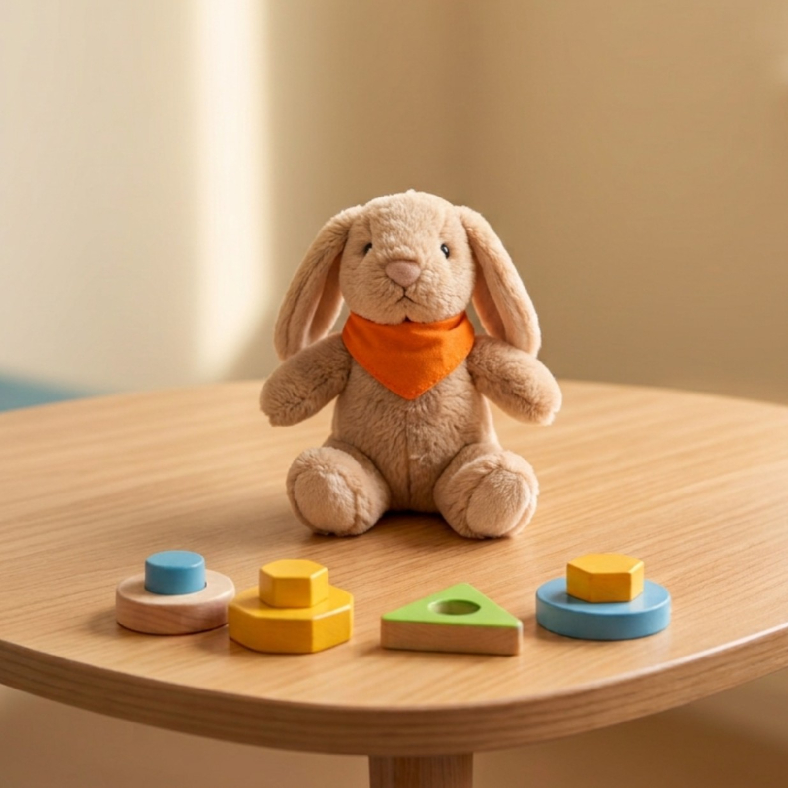 6" Plush Lop-Eared Bunny