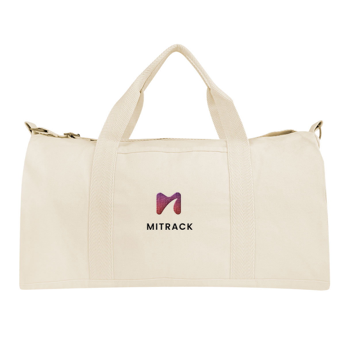 Aware 14 Oz. Recycled Cotton Flat Bottom Duffel Bag