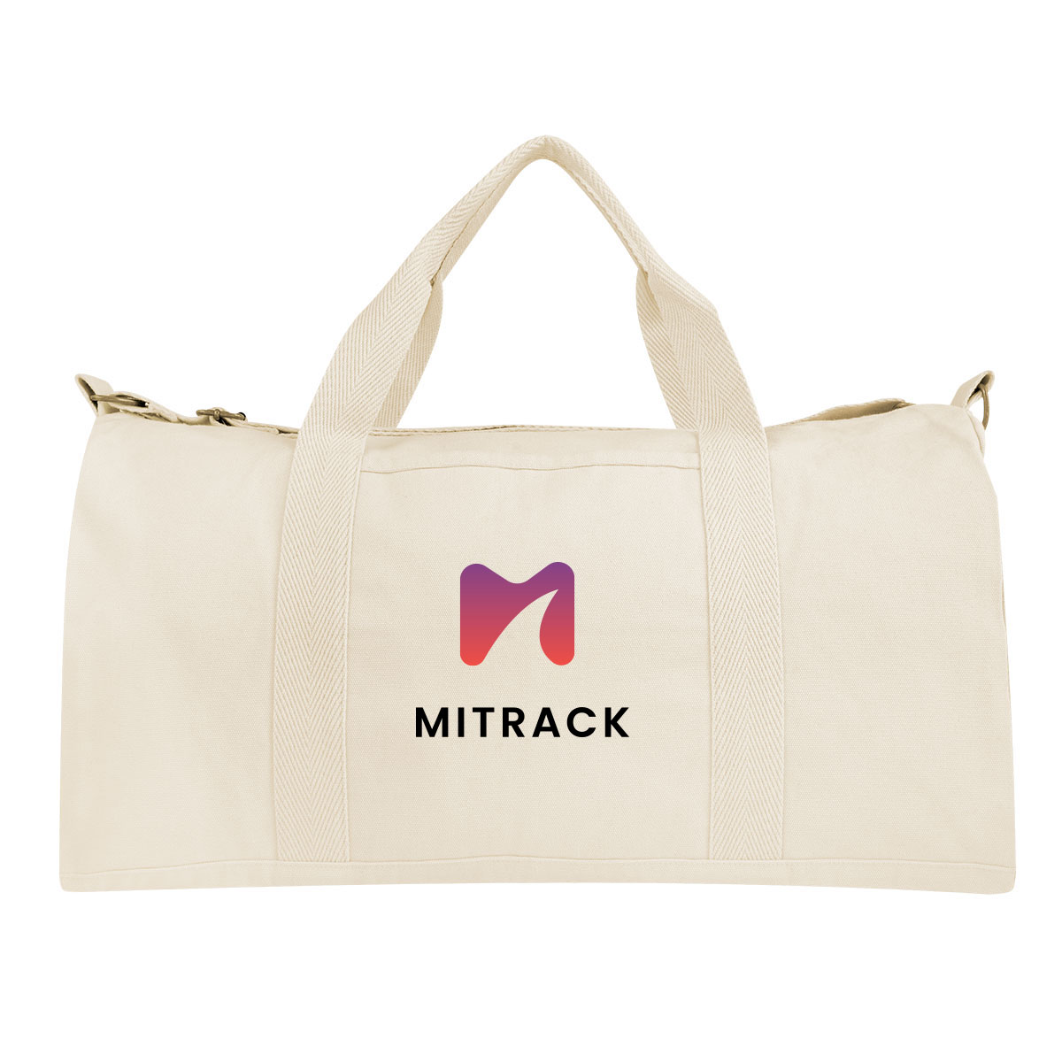 Aware 14 Oz. Recycled Cotton Flat Bottom Duffel Bag