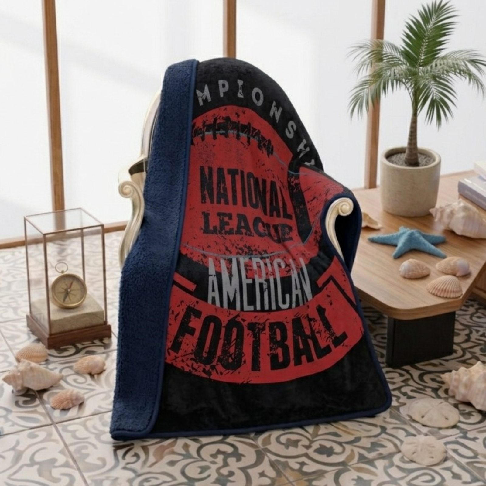 45" x 60" Full Color Brushed Fleece Blanket