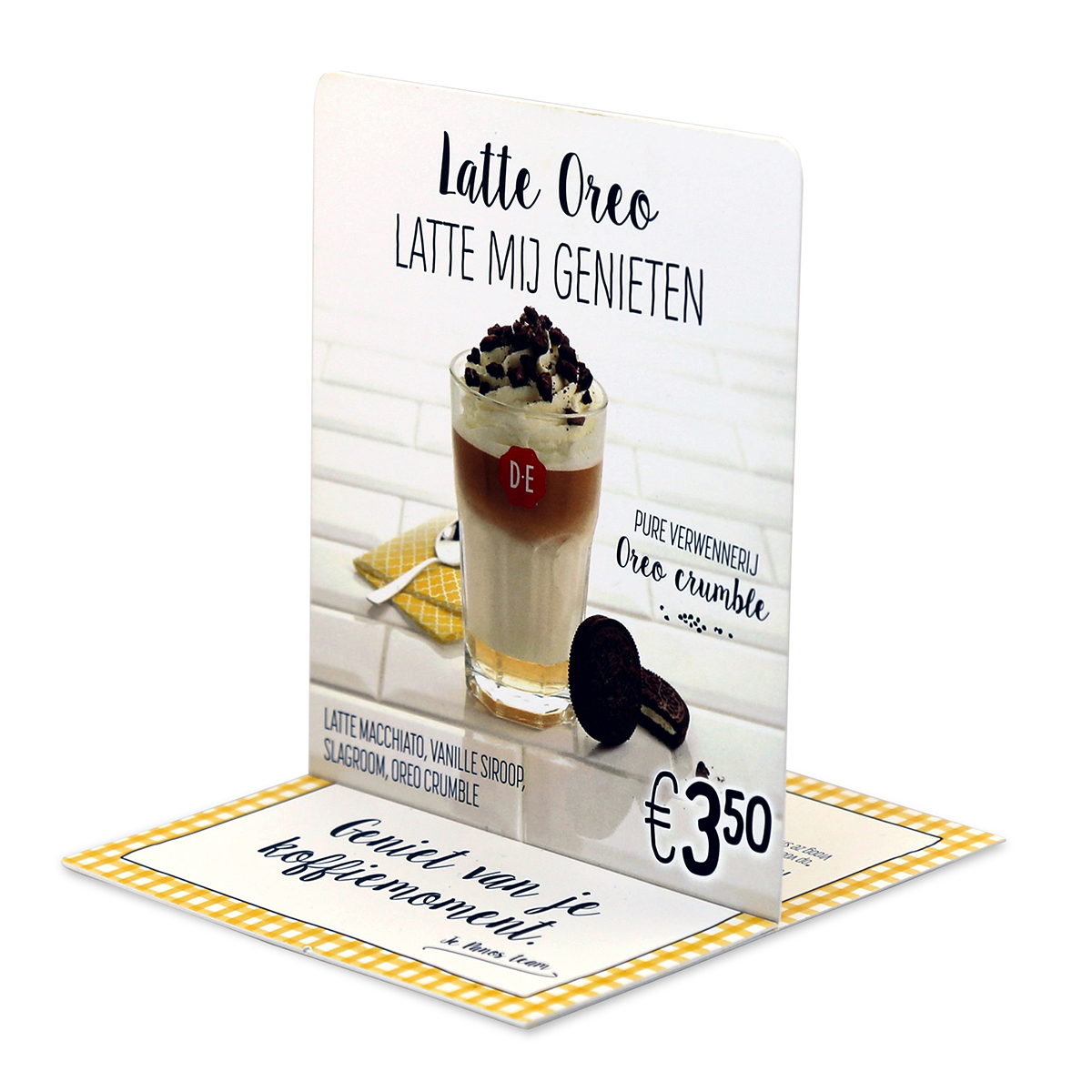 Stick'n Glide Table Topper Display 4 1/10\" x 5 4/5\"