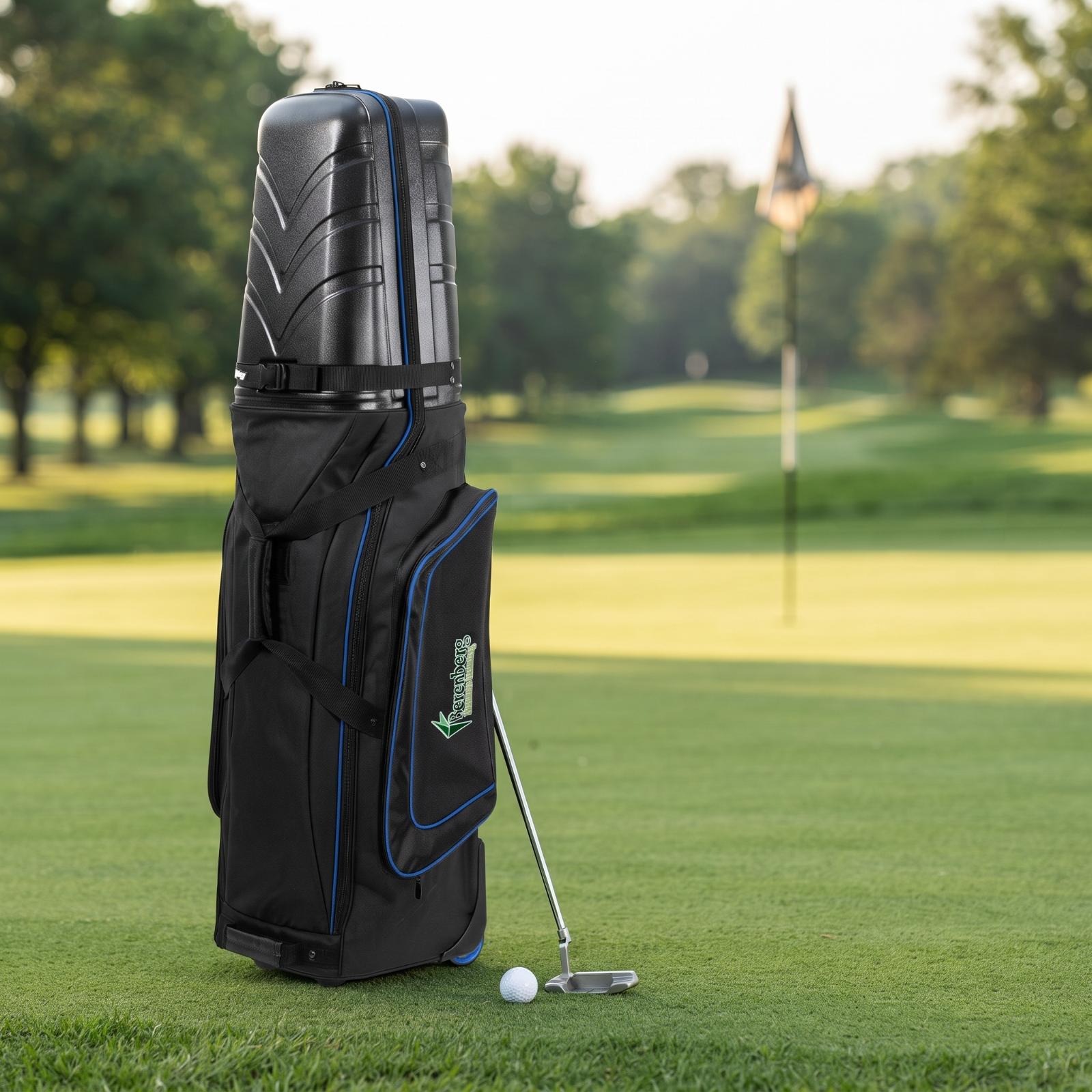Hard-Top Wheeled Golf Travel Cover