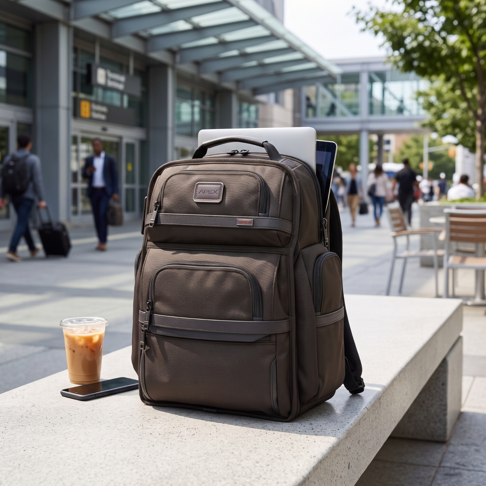 Ballistic Nylon Laptop Brief Pack