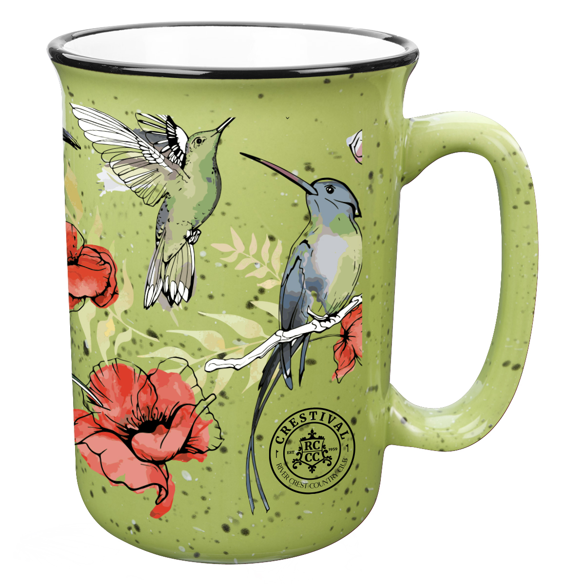 12 Oz. Full Color Tall Campfire Mug