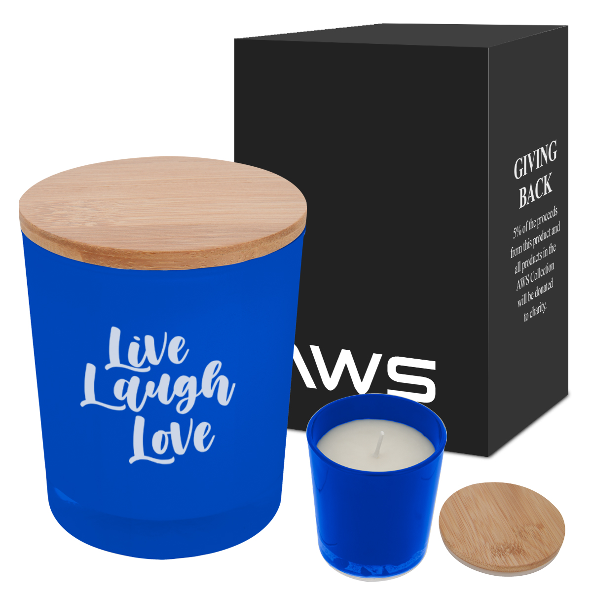AWS Bamboo Soy Candle