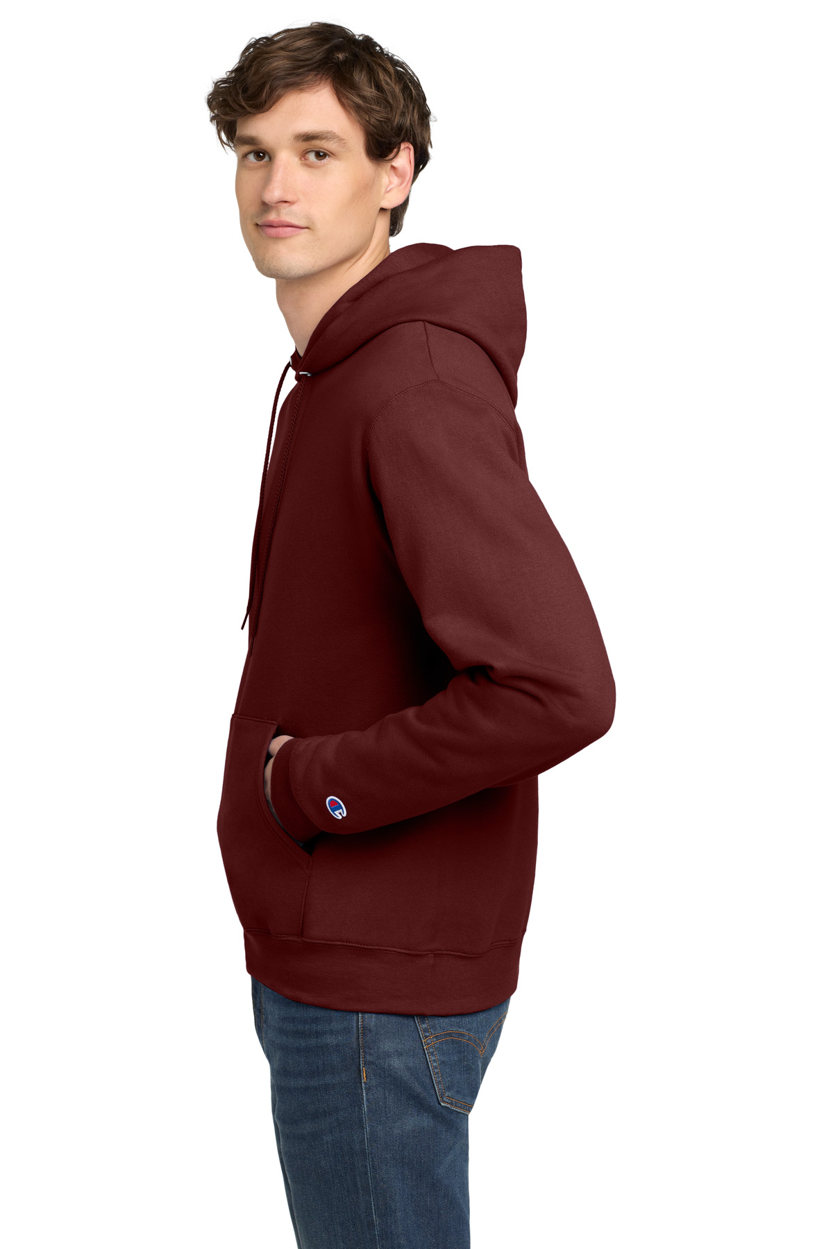 Champion Double Dry Eco Pullover Hooded Sweatshirt